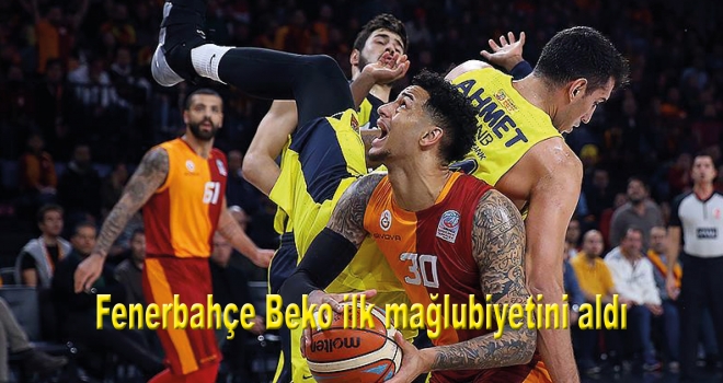 Fenerbahçe Beko ilk mağlubiyetini aldı