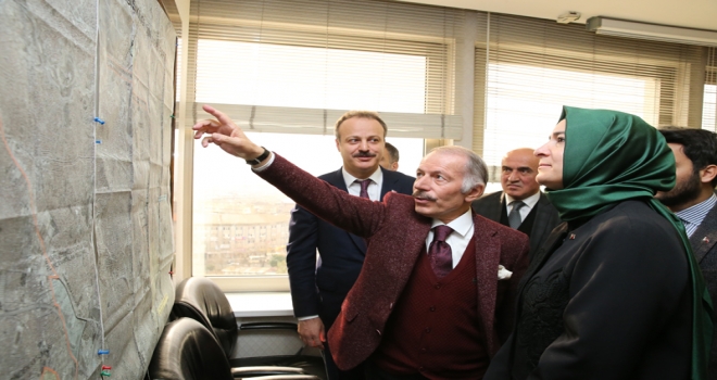 ESKİ BAKAN SAYAN KAYA’DAN BAŞKAN AYDINER’E ZİYARET