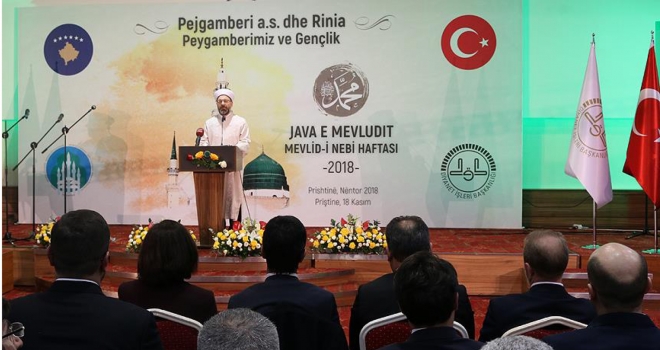 Diyanet İşleri Başkanı Erbaş: Kimliği oluşturan asıl unsur din ve inançtır