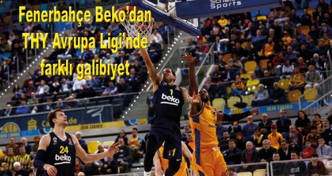Fenerbahçe Beko'dan THY Avrupa Ligi'nde farklı galibiyet