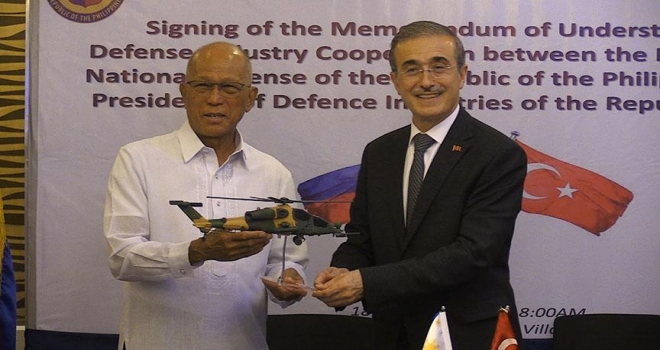 Atak helikopterine Filipinler yolu açıldı