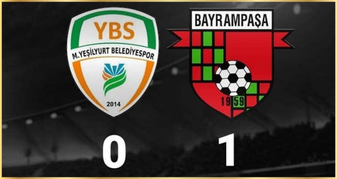 BAYRAMPAŞASPOR’DAN DEPLASMAN GALİBİYETLİ AÇILIŞ: 0-1