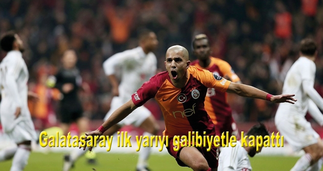 Galatasaray ilk yarıyı galibiyetle kapattı