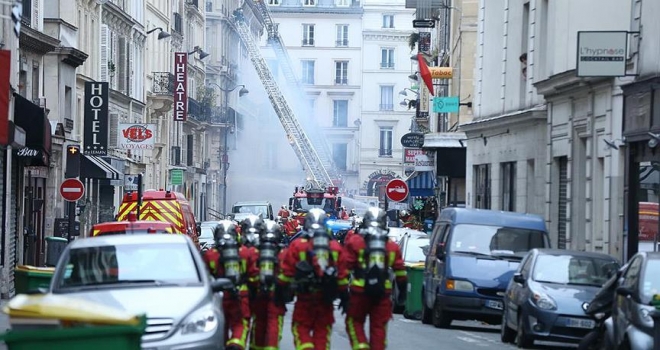 Paris'te patlama