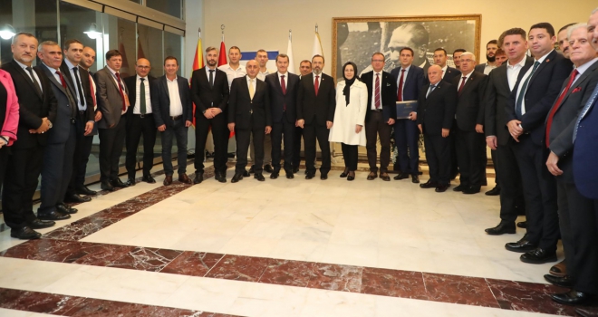 Makedon Belediye Başkanları Türkiye’deki belediyeciliği örnek alacak