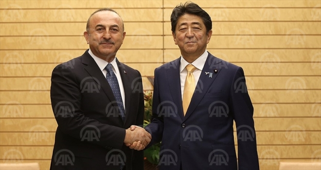 Japonya Başbakanı Abe: Türkiye ile ilişkileri her alanda ilerletmek istiyoruz
