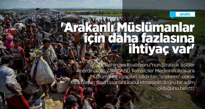 'Arakanlı Müslümanlar için daha fazlasına ihtiyaç var'