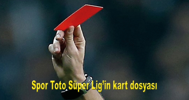Spor Toto Süper Lig'in kart dosyası