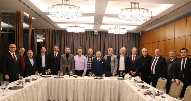 Atila Başkan, aday adayları ile toplandı