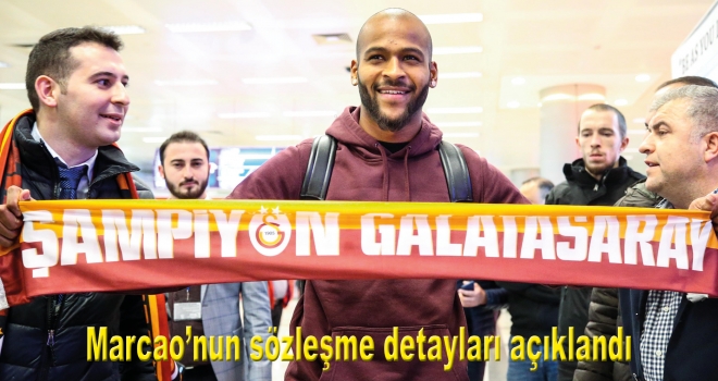 Galatasaray, Marcao'nun sözleşme detaylarını açıkladı