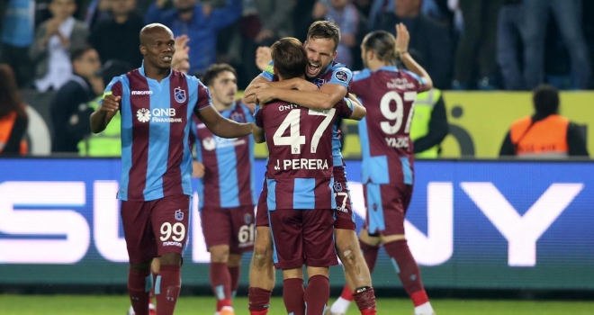 Trabzonspor, yabancı oyuncularıyla skor üretti