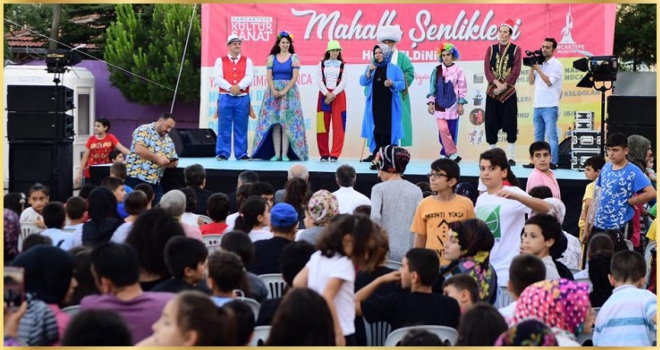 Sancaktepe’nin her mahallesi 'şenlik' dolu