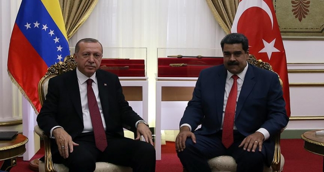 Cumhurbaşkanı Erdoğan'dan Maduro'ya destek