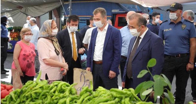 Gaziosmanpaşa'da Koronavirüs Denetimleri