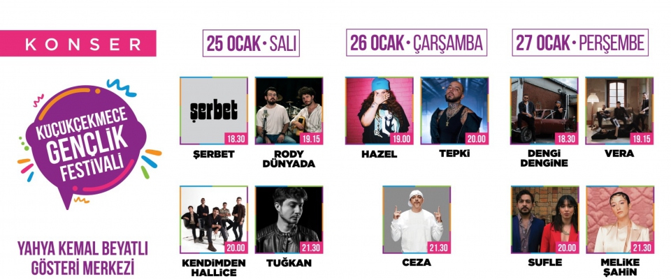 GENÇLER BU FESTİVALDE BULUŞUYOR