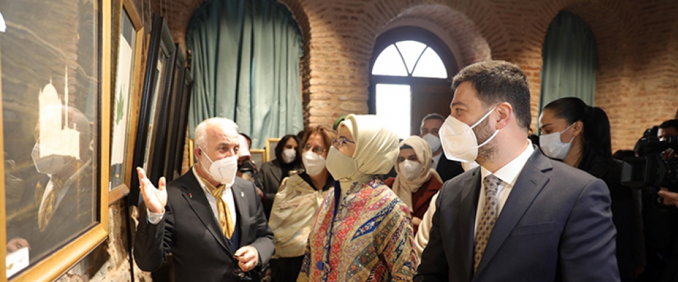 KAĞITHANE'DE SANAT SERGİSİ AÇILDI