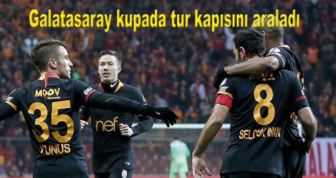 Galatasaray kupada tur kapısını araladı