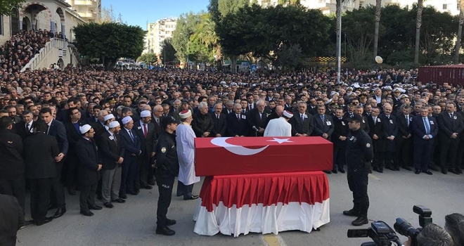 Şehit Emniyet Müdürü Verdi son yolculuğuna uğurlandı