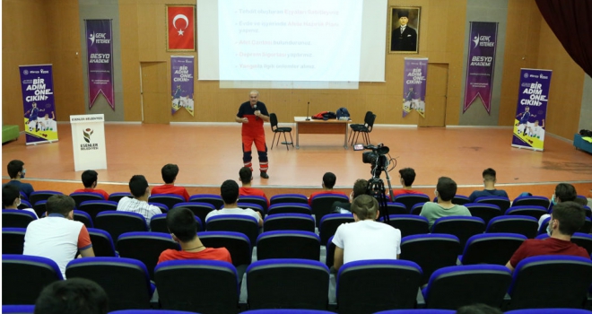 Genç Yetenekler Deprem Müdahalesine Hazır