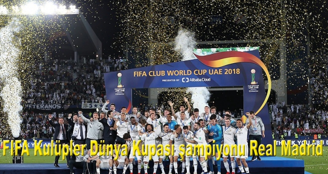 FIFA Kulüpler Dünya Kupası şampiyonu Real Madrid