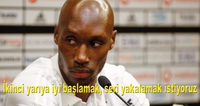 Beşiktaşlı futbolcu Hutchinson: İkinci yarıya iyi başlamak, seri yakalamak istiyoruz