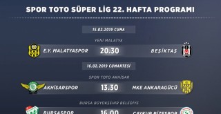 Futbolda haftanın programı