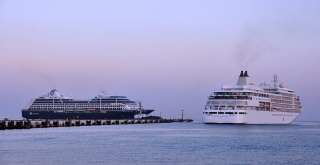 Kuşadası Limanına bu yıl 152 kruvaziyer demirledi 