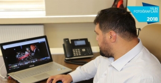 Başpehlivan Recep Kara, AAnın fotoğraf oylamasına katıldı