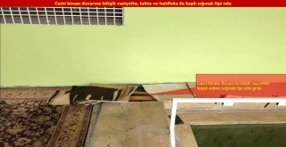 Teröristler caminin altına sığınak yapmış