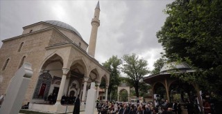 Alaca Camii'nde 27 yıl sonra ilk ezan