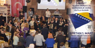 TÜRKİYE'DE BOSNA HERSEK'İN BAĞIMSIZLIK GÜNÜ COŞKUYLA KUTLANDI