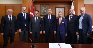 VALİ YERLİKAYA’DAN BAŞKAN AYDINER’E ZİYARET