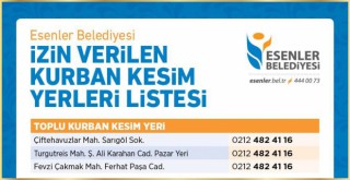 ESENLER KURBAN BAYRAMI'NA HAZIR