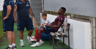 Trabzonspor'da Onazi hastaneye kaldırıldı
