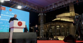 ARNAVUTLUK'TA TİKA'NIN RESTORE ETTİĞİ ETHEM BEY CAMİİ AÇILDI