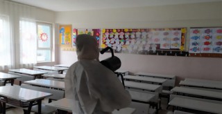 SINAV MERKEZLERİ DEZENFEKTE EDİLDİ