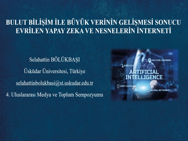 YAPAY ZEKA VE NESNELERİN İNTERNETİ